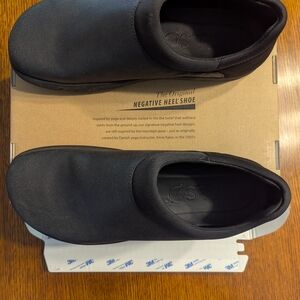 Black Slip-On Loafers with Cushioned Insoles